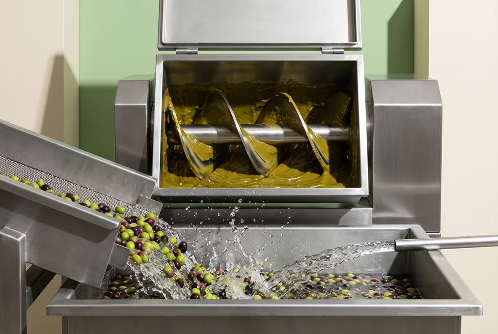 Cold Rinse and Slow Malaxation