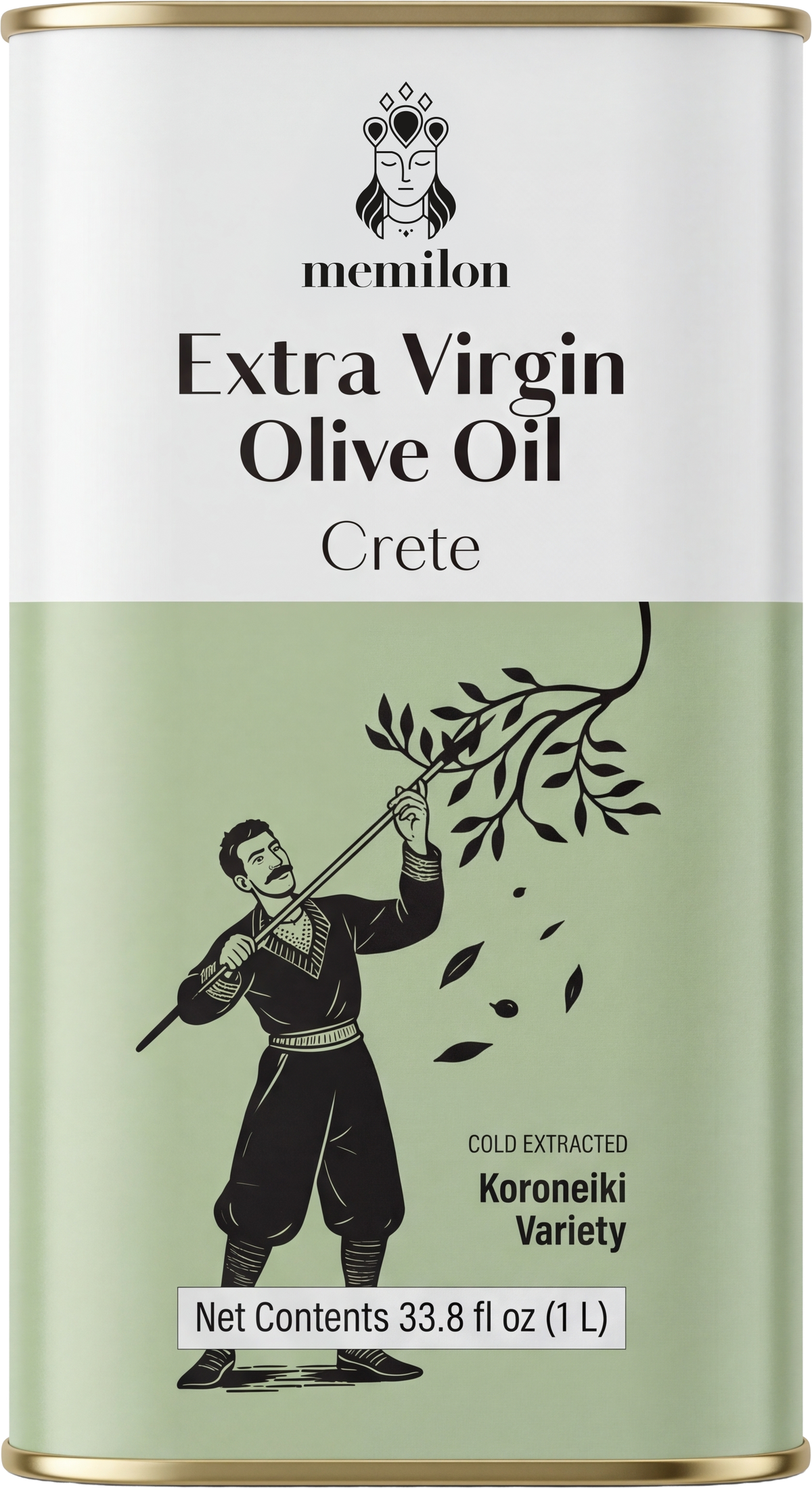 High Polyphenol Olive Oil from Crete | Koroneiki | Memilon