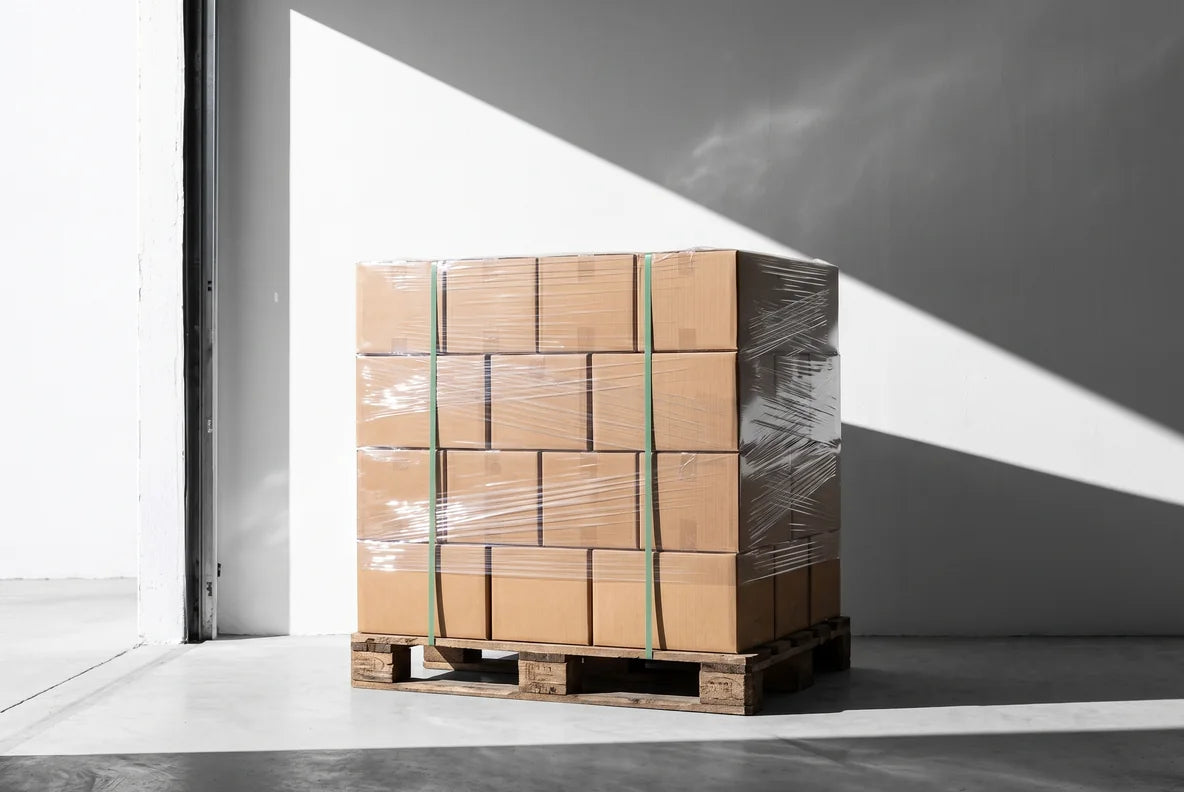 Packed cartons ready for export
