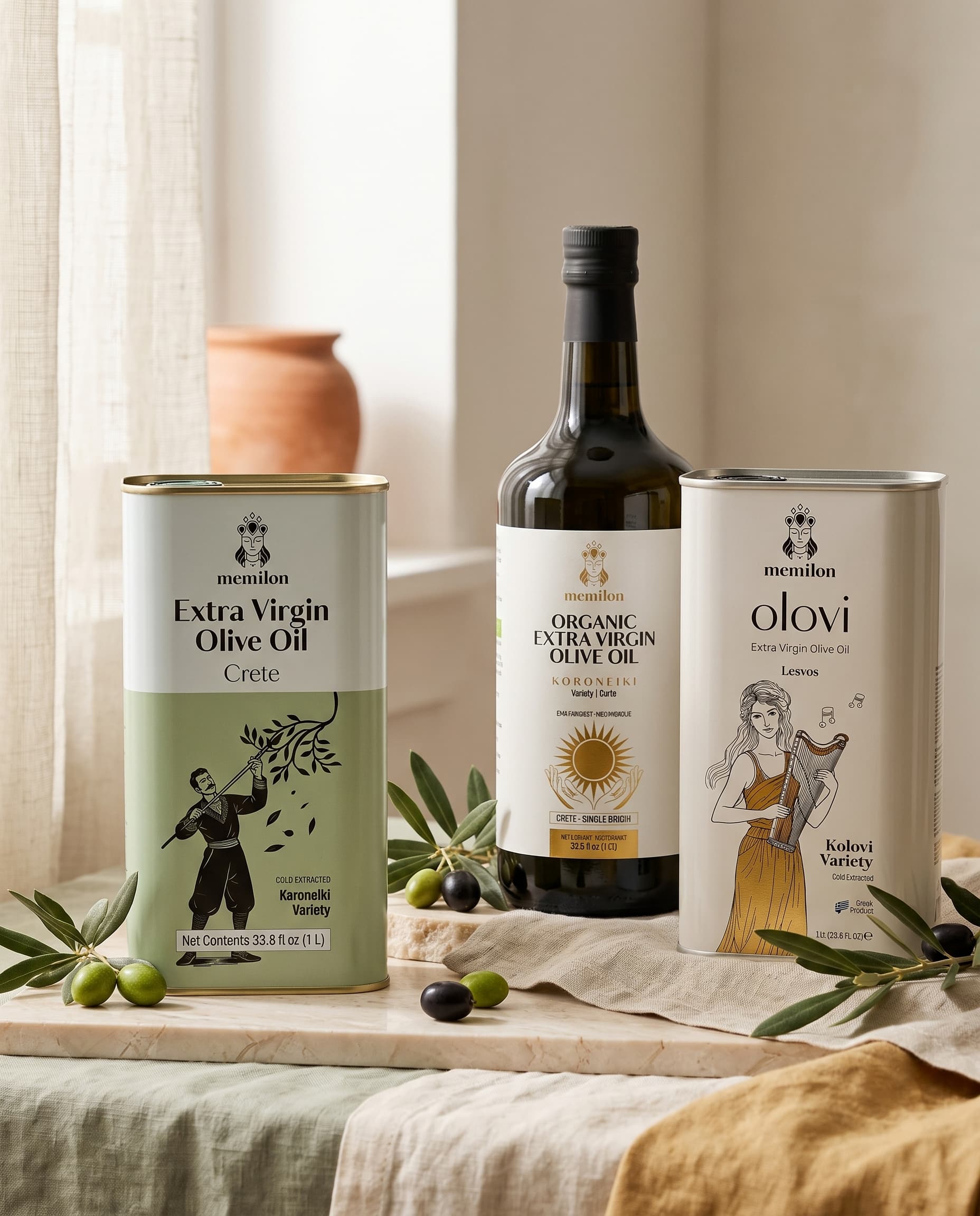 Buy High Phenolic Greek Extra Virgin Olive Oil, Lab Tested by Batch